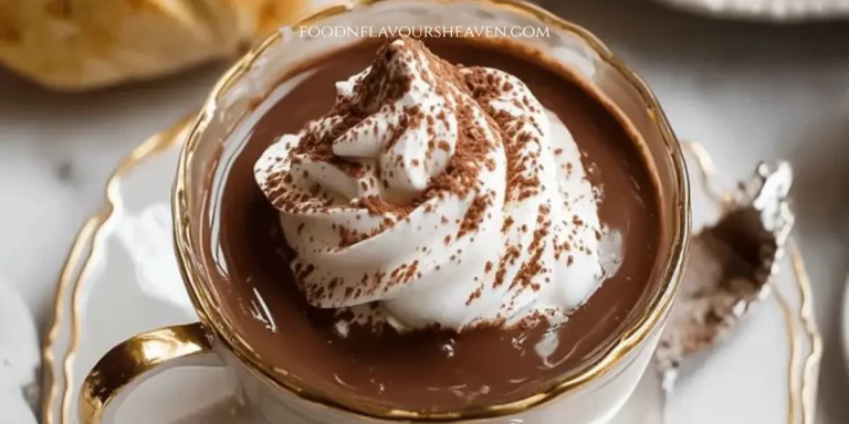 french hot chocolate .. .