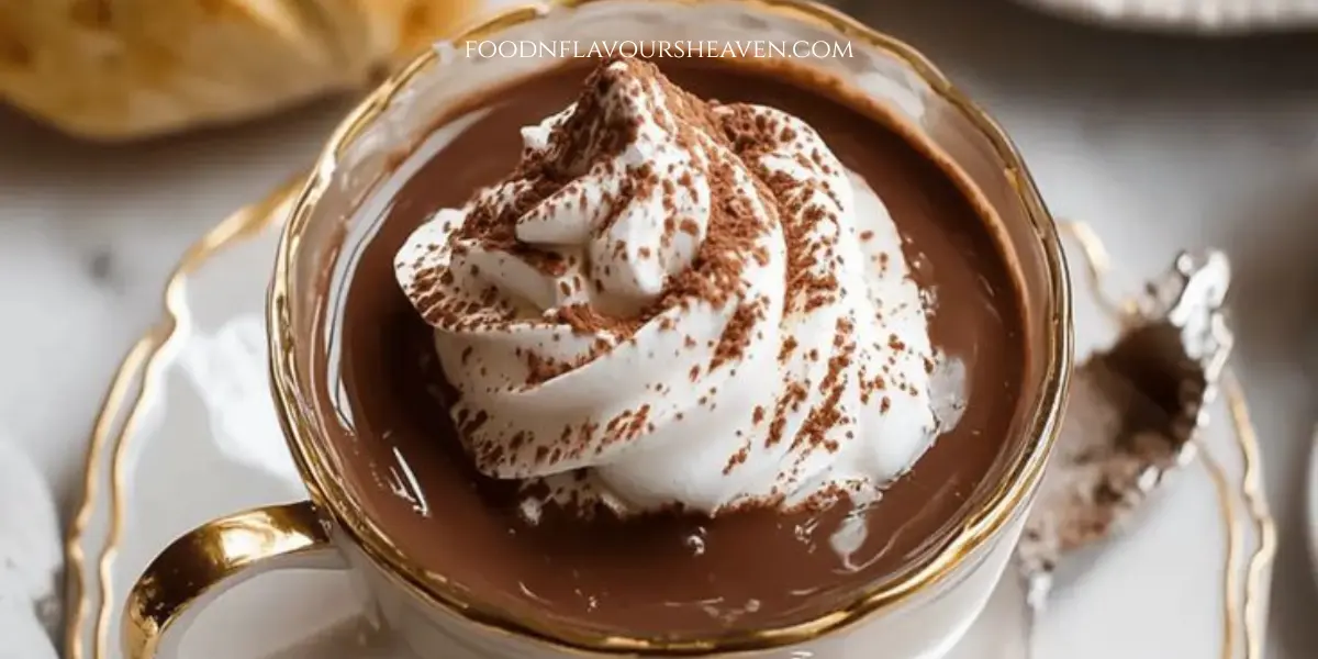 french hot chocolate .. .
