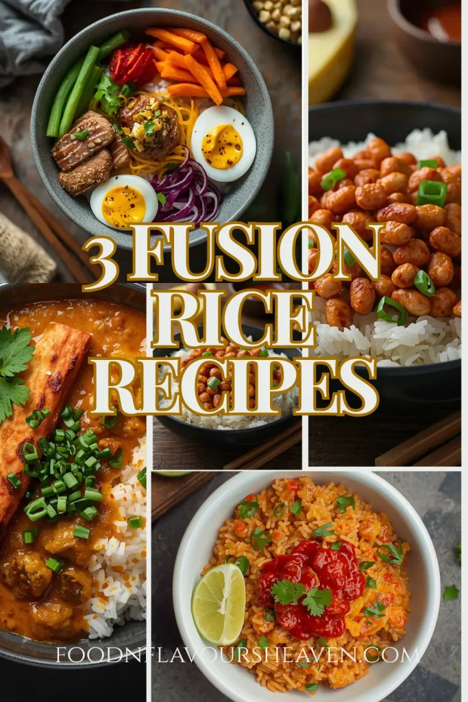 3 Fusion Rice Recipes That'll Transform Your Dinner Game Tonight fusion rice recipes,,,