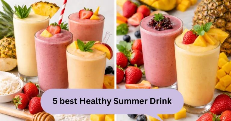 5 best healthy summer drink