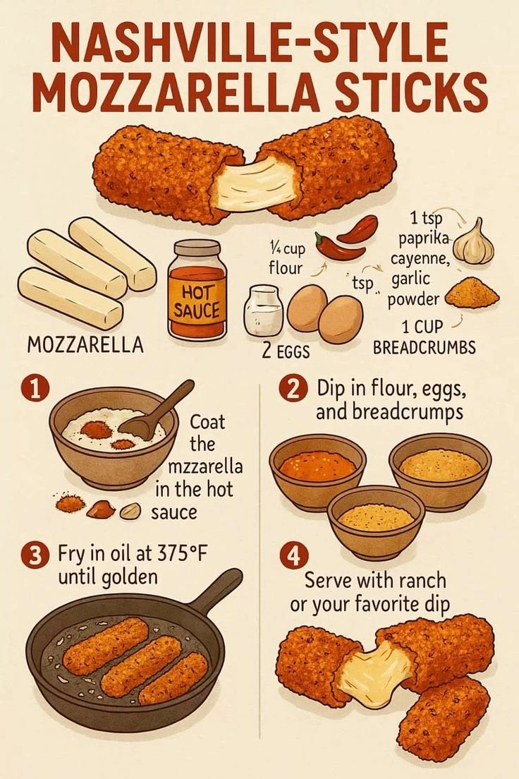Nashville Mozzarella Sticks