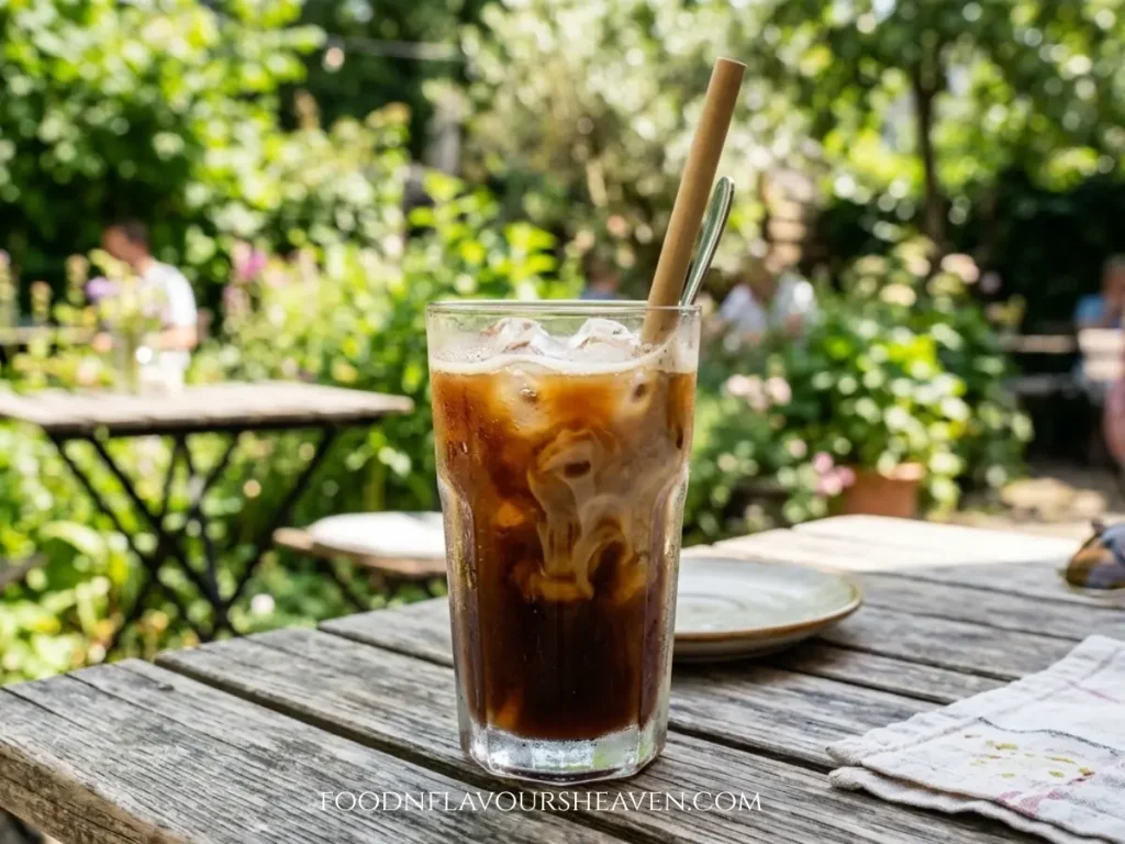 easy iced coffee recipe for summer at home.