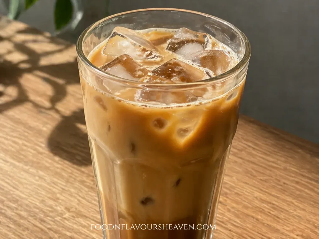 easy iced coffee recipe for summer at home..