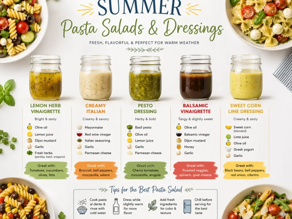 Summer Pasta Salad Dressing
