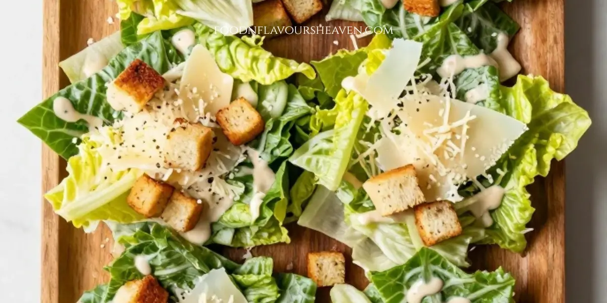 Caesar Salad Easy Recipe: Start from the End caesar salad,