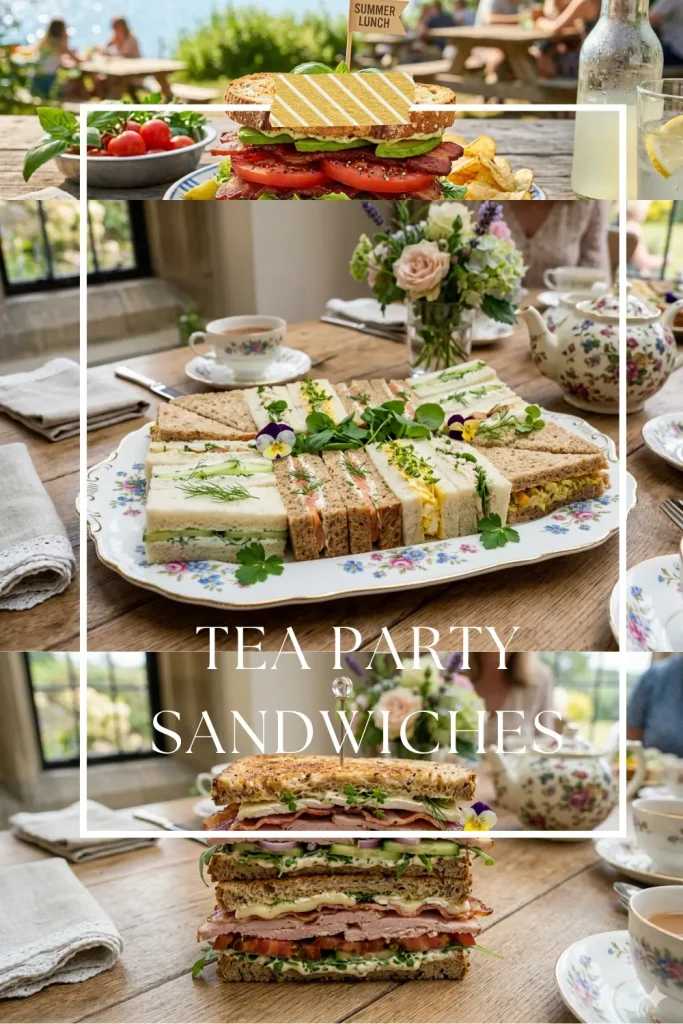 Tea Party Sandwiches Recipe: Why the Smallest Bites Leave the Biggest Impression tea party sandwiches