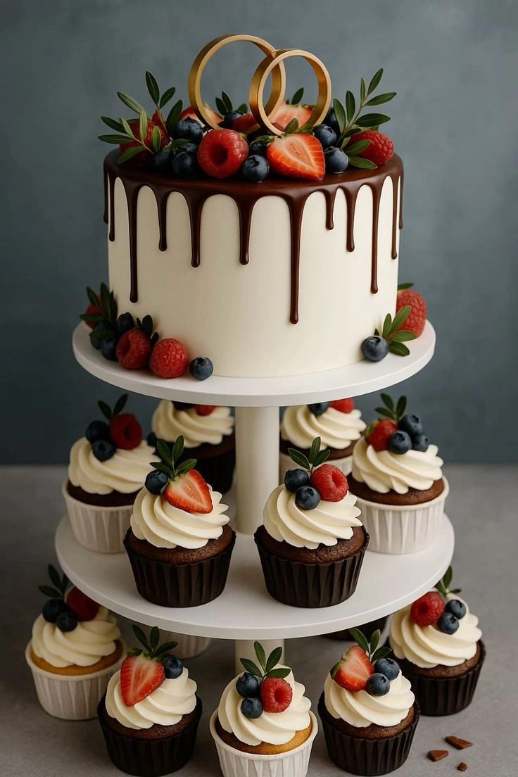 Elegant Chocolate Drip
