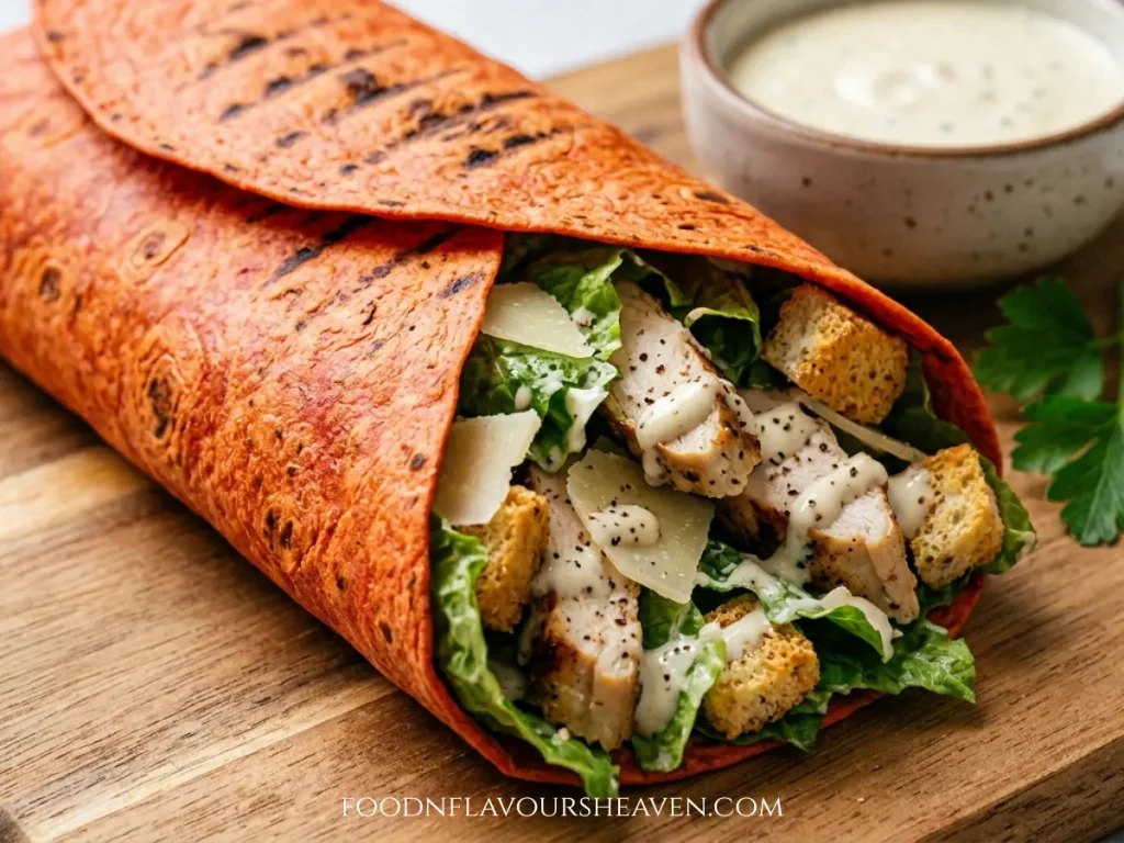 chicken caesar wraps recipes easy 6....