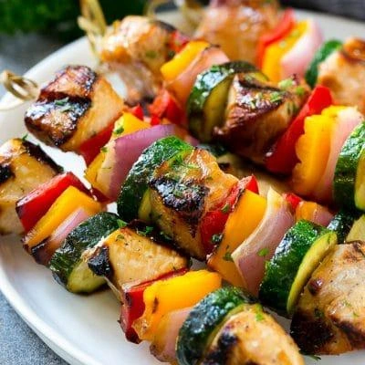Easy Chicken Kabobs