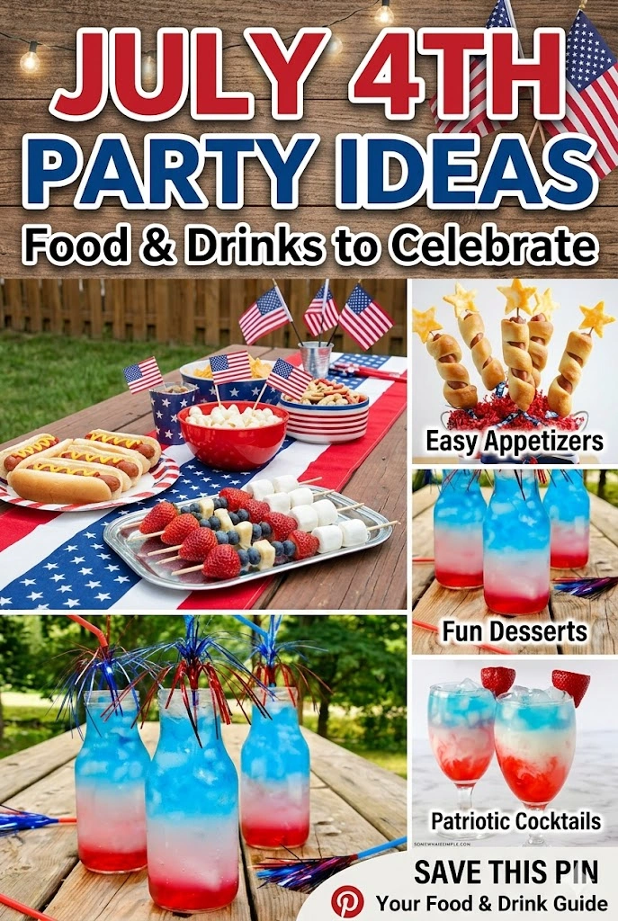 July 4th Party Ideas Food Easy