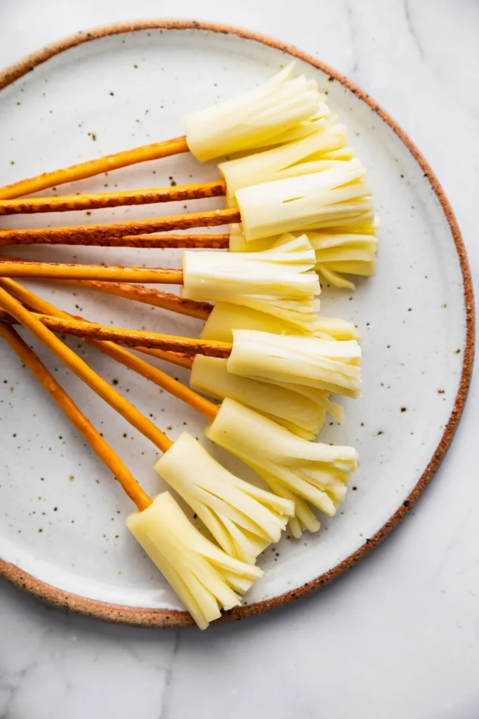 Halloween Snacks: Treats cheese broomsticks (1)